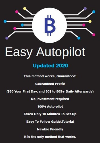 MAKE 100$ Bitcoin A Day autopilot by  cover