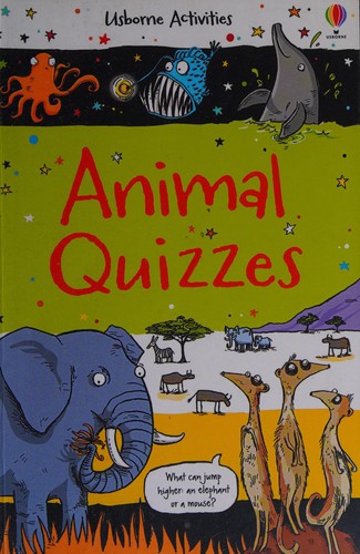 Animal Quiz by Simon Tudhope cover