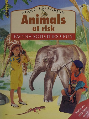 Start exploring animals at risk by Godfrey Hall cover