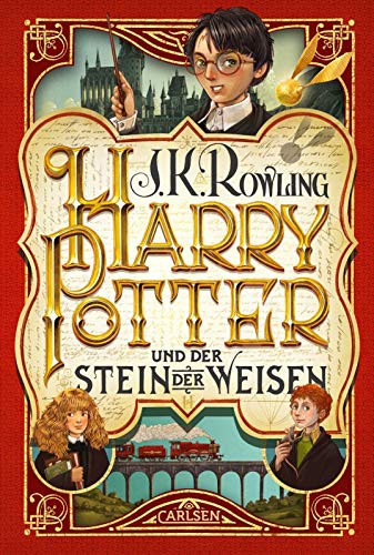 Harry Potter 1 und der Stein der Weisen by J. K. Rowling cover