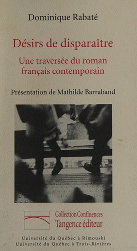 Désirs de disparaître