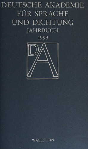 Deutsche Akademie fur Sprache und Dichtung by Michael Assmann cover