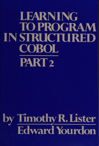 Learning to program in structured COBOL