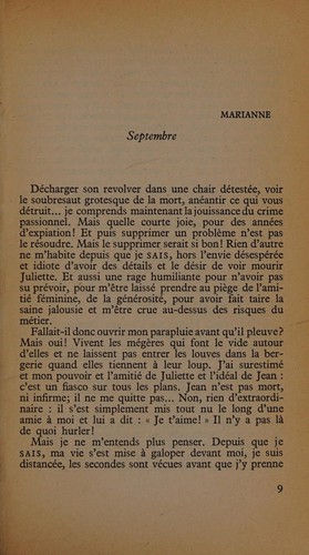 Feminine plural by Benoîte Groult, Flora Groult, June Wilson, Walter B. Michaels cover