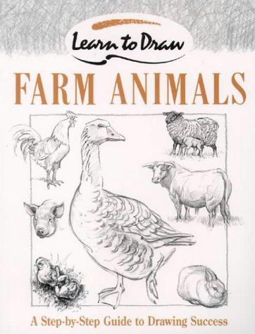 Learn to draw farm animals by Peter Partington, Peter Partington cover