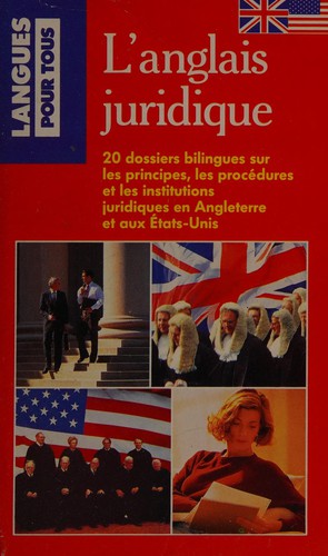 L' anglais juridique by B. Dhuicq cover