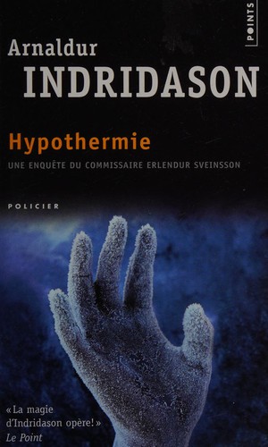 Hypothermie by Arnaldur Indriđason cover