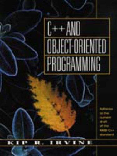 C++ and object-oriented programming