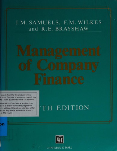 Management of company finance