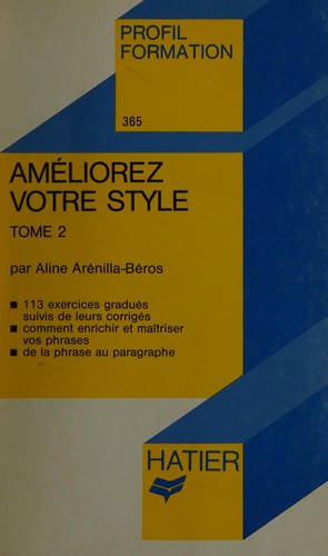 Améliorez votre style by Aline Arénilla-Béros cover