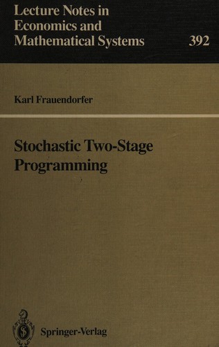 Stochastic two-stage programming