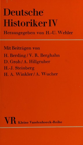 Deutsche Historiker by Hans-Ulrich Wehler cover