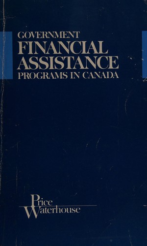 Government financial assistance programs in Canada