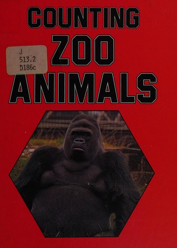 Counting zoo animals by Meg Daniels cover