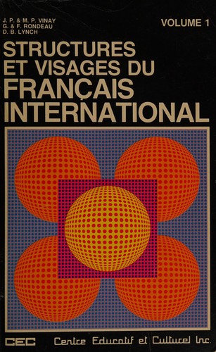 Structures et visages du français international by J.-P Vinay cover