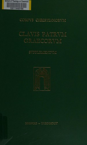 Clavis Patrum Graecorum