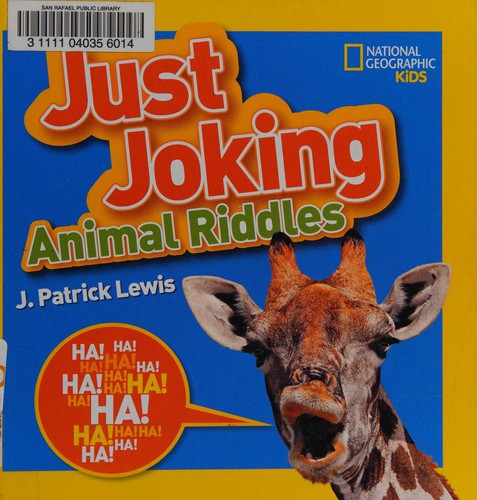 Just joking by J. Patrick Lewis cover