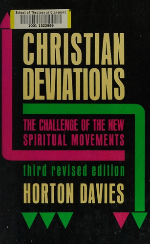 Christian deviations by Horton Davies cover