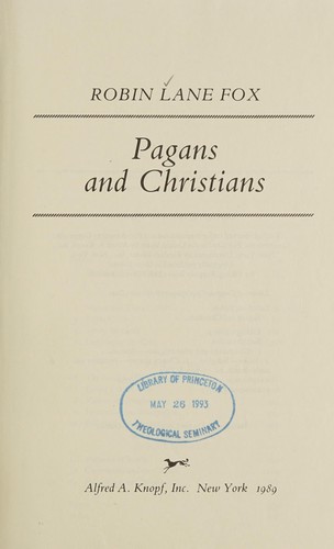 Pagans and Christians
