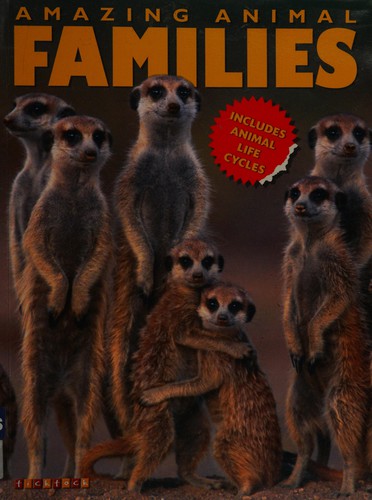 Amazing animal families by  cover