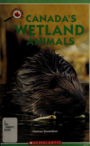 Canada's wetland animals by Chelsea Donaldson cover