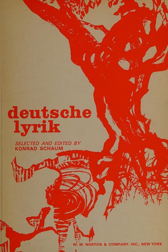 Deutsche Lyrik by Schaum, Konrad cover