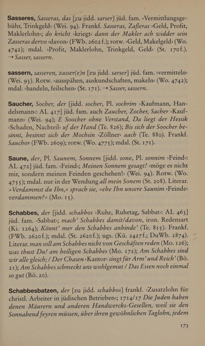 Deutsche Wörter jiddischer Herkunft by Hans Peter Althaus cover
