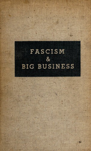 Fascisme et grand capital by Daniel Guérin cover