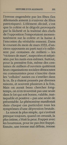 Histoire d'un Allemand