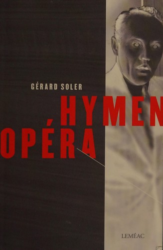 Hymen opéra by Gérard Soler cover