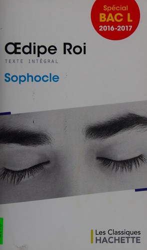 Oedipe roi by Sophocle cover