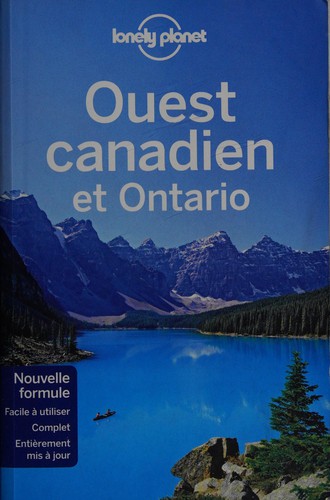 Ouest canadien et Ontario by Karla Zimmerman cover