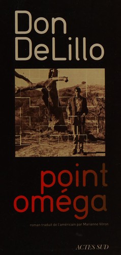 Point oméga by Don DeLillo cover