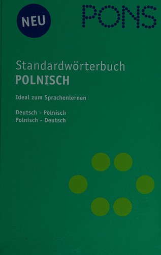 PONS Standardwörterbuch Polnisch by Uszula Czerska, Janusz Taborek cover