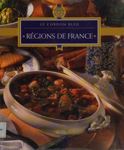 Régions de France by Le Cordon Bleu cover