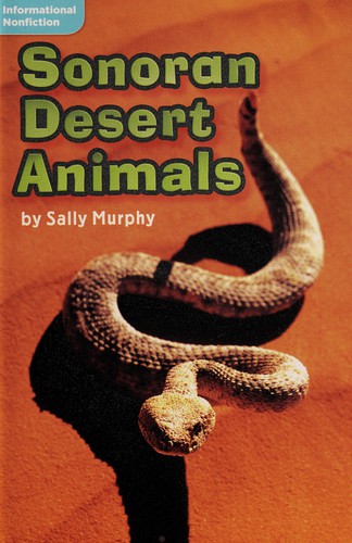 Sonoran desert animals by Sally Murphy cover