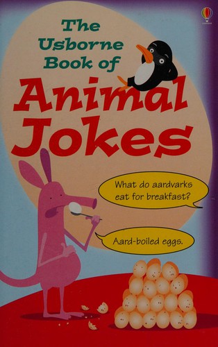 The Usborne book of animal jokes by Alistair Smith cover