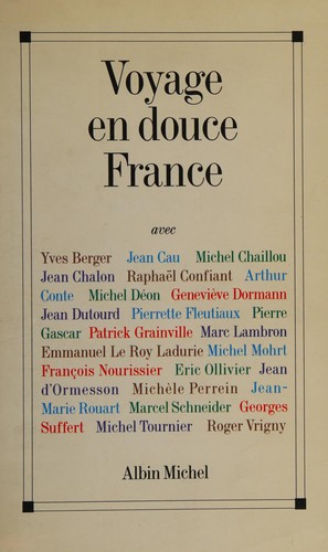 Voyage en douce France by Yves Berger, Renaud Matignon cover