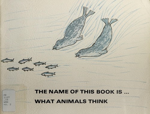 What animals think by Nick Sikkuark cover