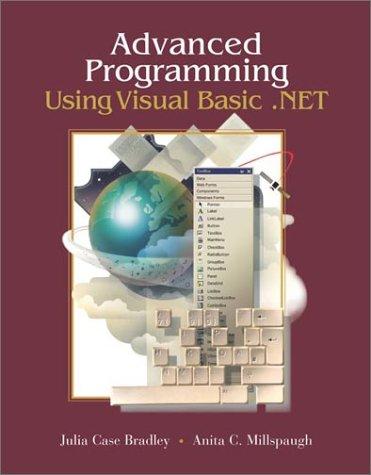 Advanced programming using Visual Basic.NET