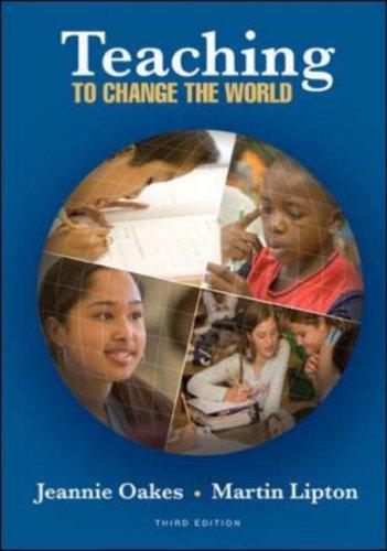 Teaching to change the world