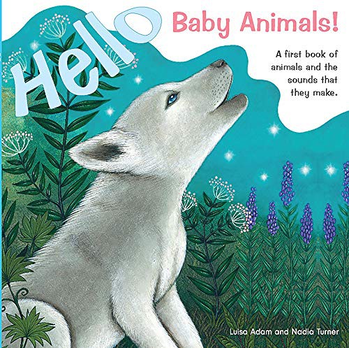 Hello Baby Animals! by Luisa Adam, Nadia Turner cover