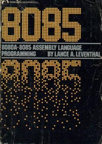 8080A/8085 assembly language programming
