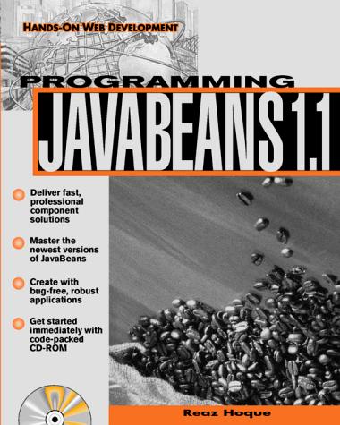 Programming JavaBeans 1.1. by Reaz Hoque cover