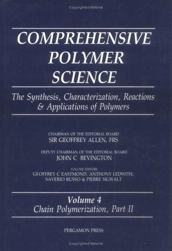 Chain Polymerization II