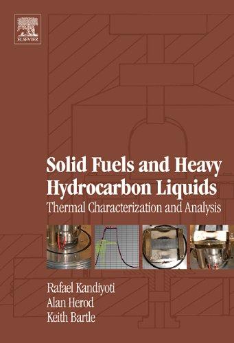 Solid fuels and heavy hydrocarbon liquids