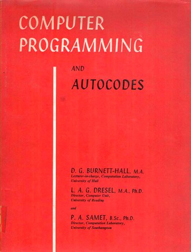 Computer programming and autocodes