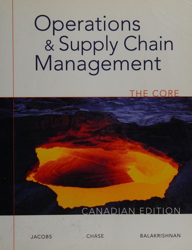 Operations and Supply Chain Management