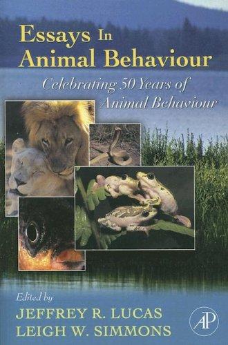 Essays on animal behaviour by Leigh W. Simmons cover