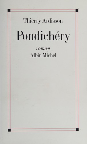 Pondichéry by Thierry Ardisson cover